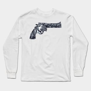 Chicano Gun Long Sleeve T-Shirt